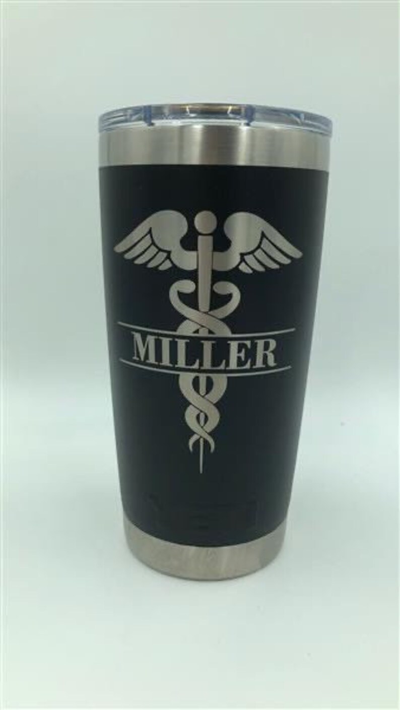 Nurse YETI Personalized 20 Oz YETI Custom Stainless Steel Etsy