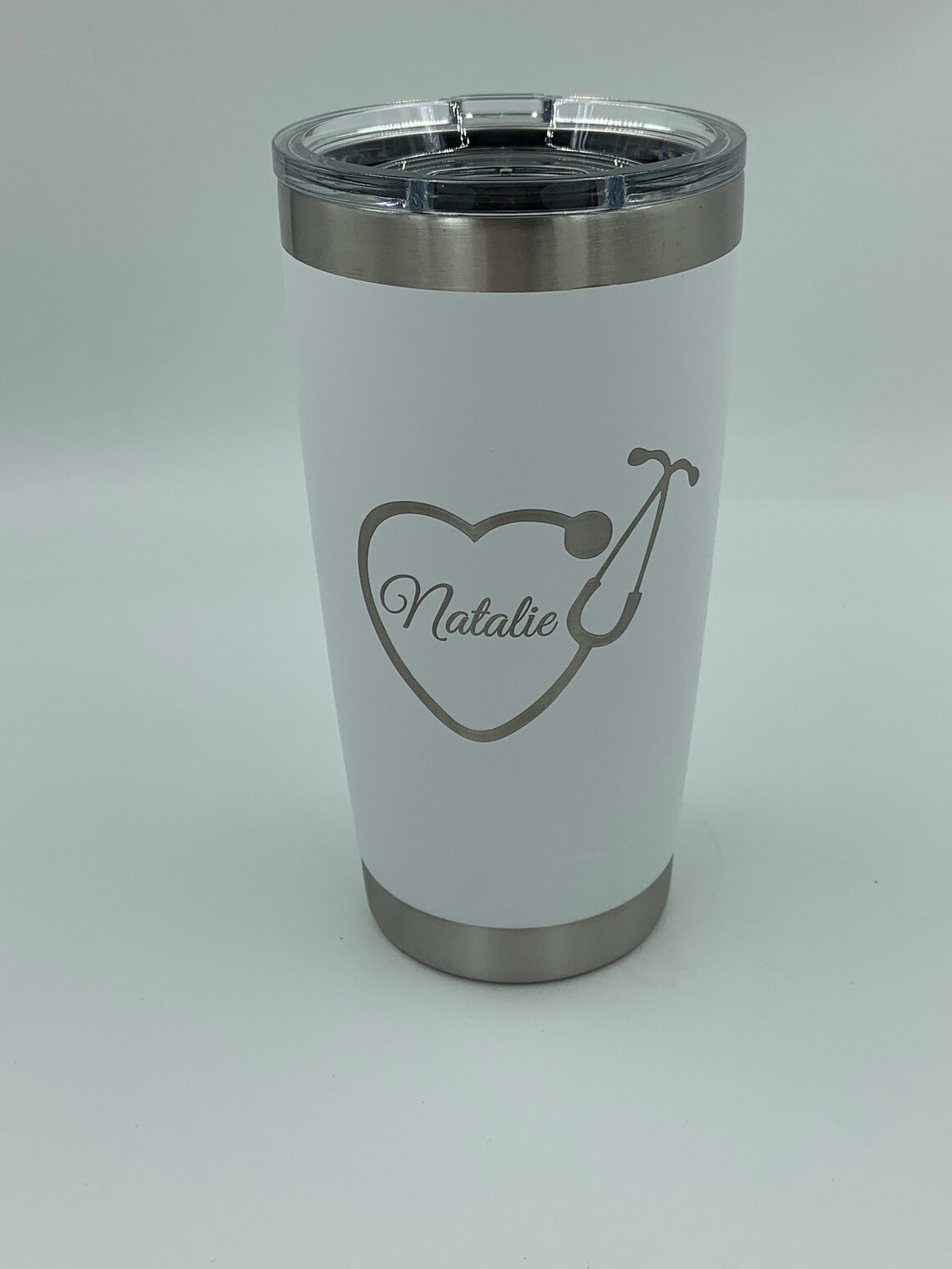 Nurse YETI Personalized 20 oz YETI Custom Stainless Steel Etsy