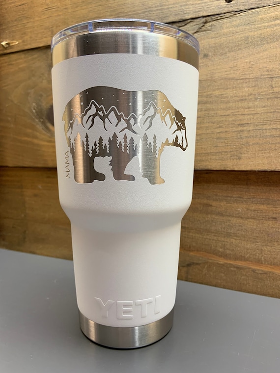 YETI, Personalized 30 Oz YETI, Custom Stainless Steel YETI, Custom Logo Yeti,  Bridesmaid, Groomsmen, Wedding Gift, Customize Yeti 