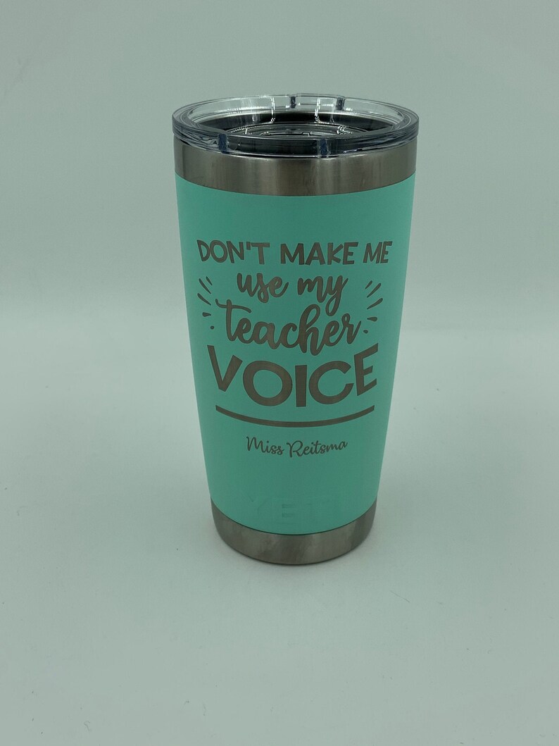 Teacher YETI Personalized 20 oz YETI EA Secretary Etsy