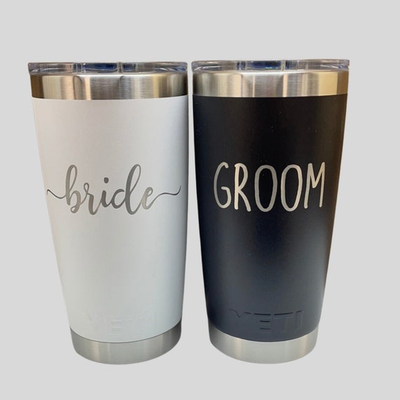 YETI, Personalized 30 Oz YETI, Custom Stainless Steel YETI, Custom Logo Yeti,  Bridesmaid, Groomsmen, Wedding Gift, Customize Yeti 