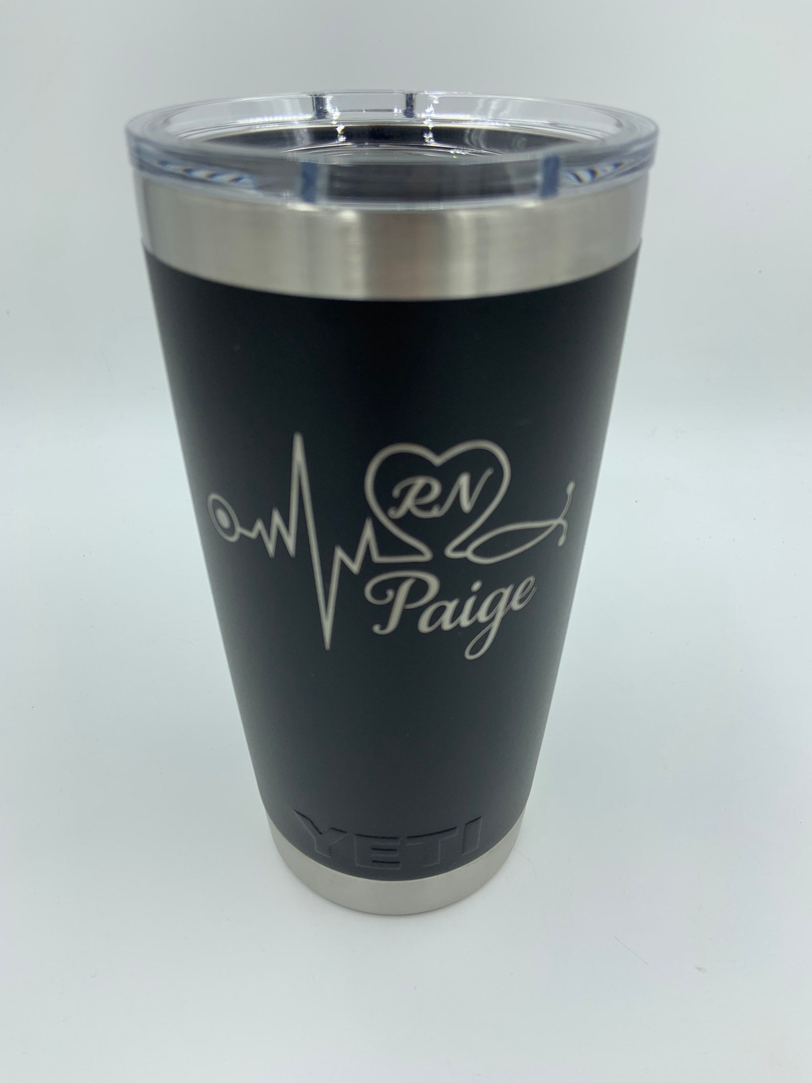 Nurse YETI Personalized 20 Oz YETI Custom Stainless Steel Etsy
