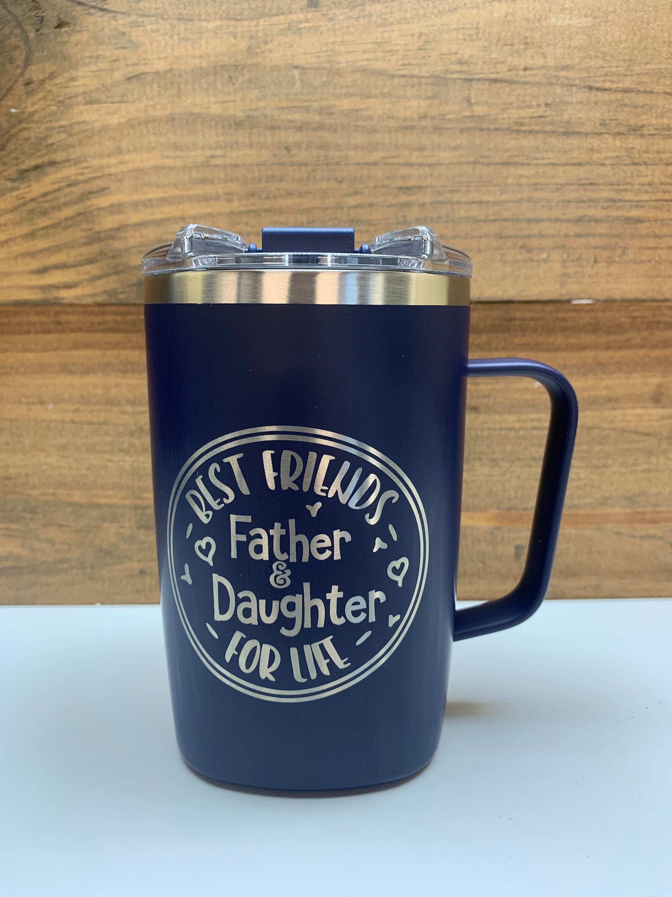  BEST BUCKIN DAD EVER ORANGE 20 oz Drink Tumbler With Straw, Laser Engraved Travel Mug, Compare To Yeti Rambler, Gift Idea Dad For  Father's Day & Birthday
