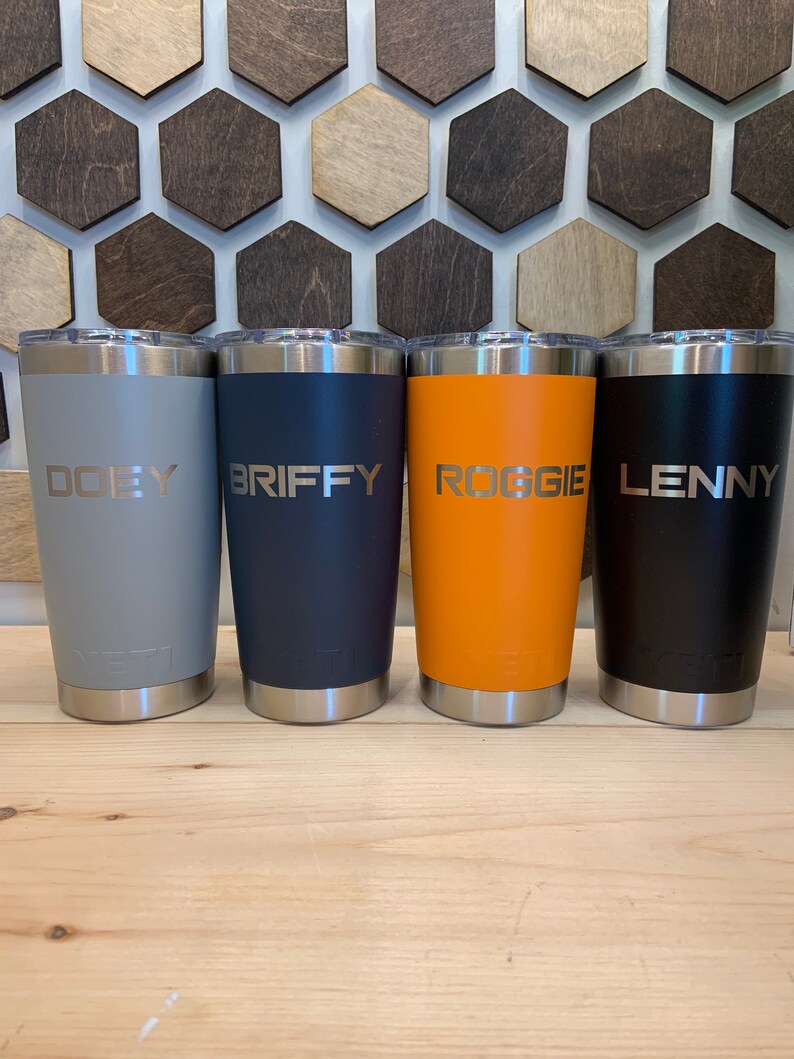 YETI Personalized 20 Oz YETI Custom Stainless Steel YETI Etsy