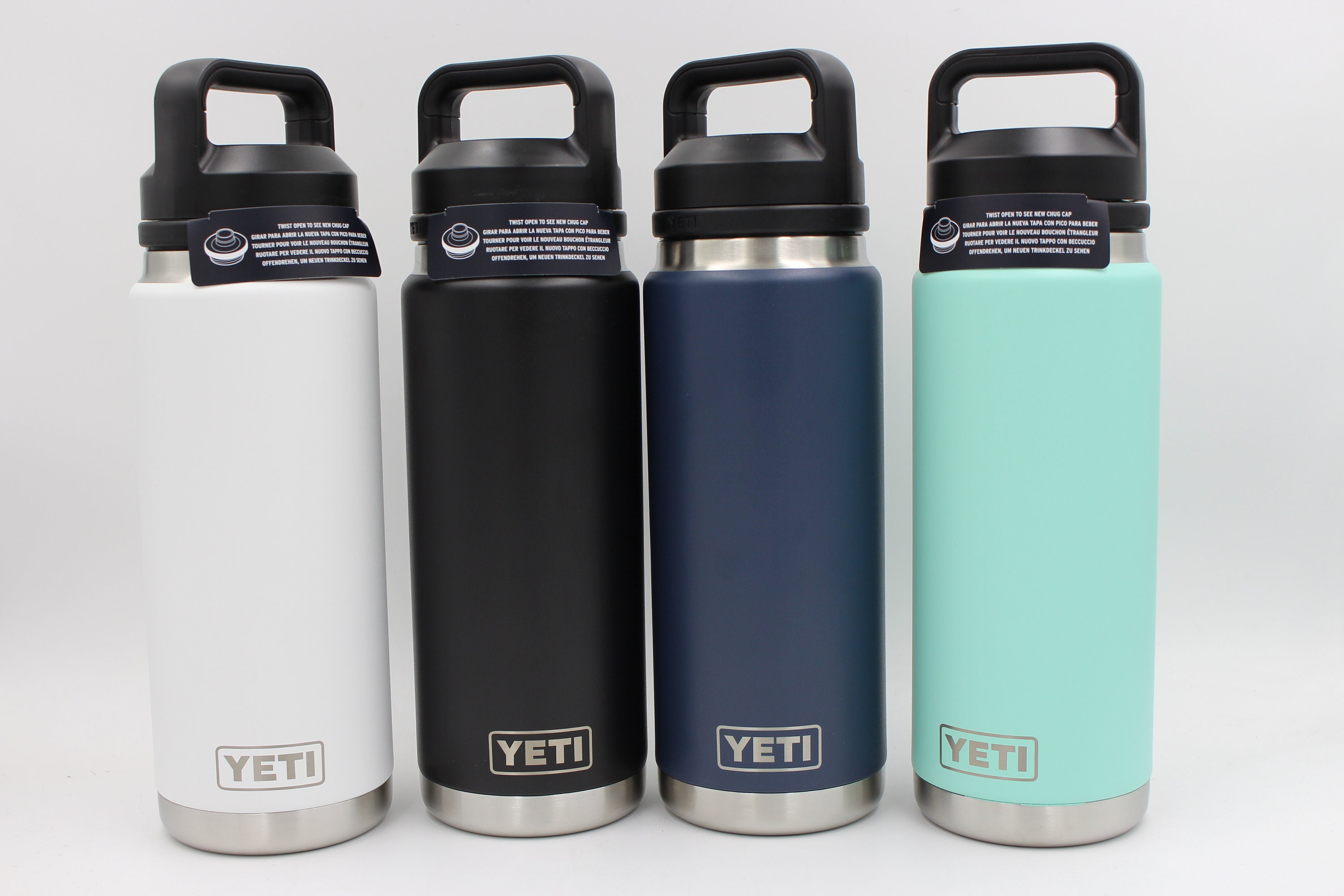 YETI Personalized 26oz YETI Water Bottle With Chug Lid Etsy
