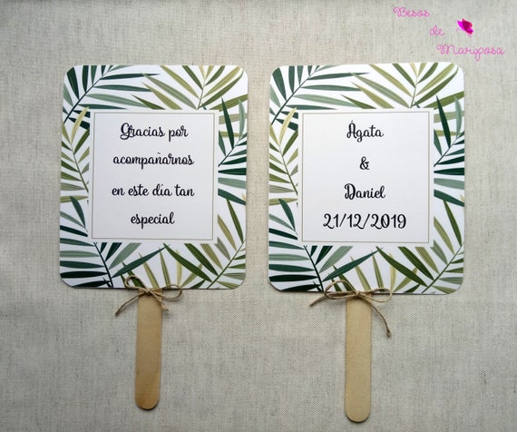lace wedding fans