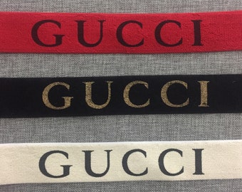 Elastic waistband 44"x 1-3/4" Terry chenille,Gucci high pile luxurious waistband, stretchy headband, red webbing, chenille elastic band