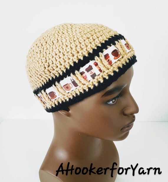 Stacy-crochet Mens Beanie Hat for 