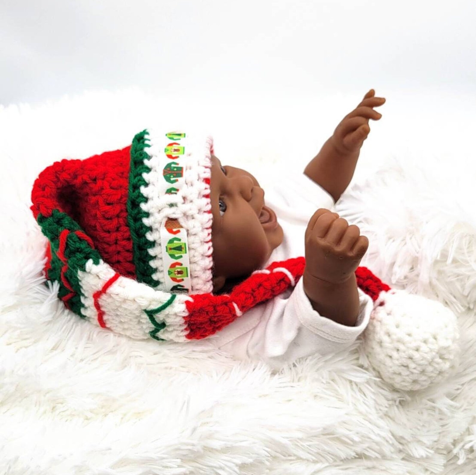 Ugly Christmas Sweater Santa Hat With Bell Funny Holiday Etsy