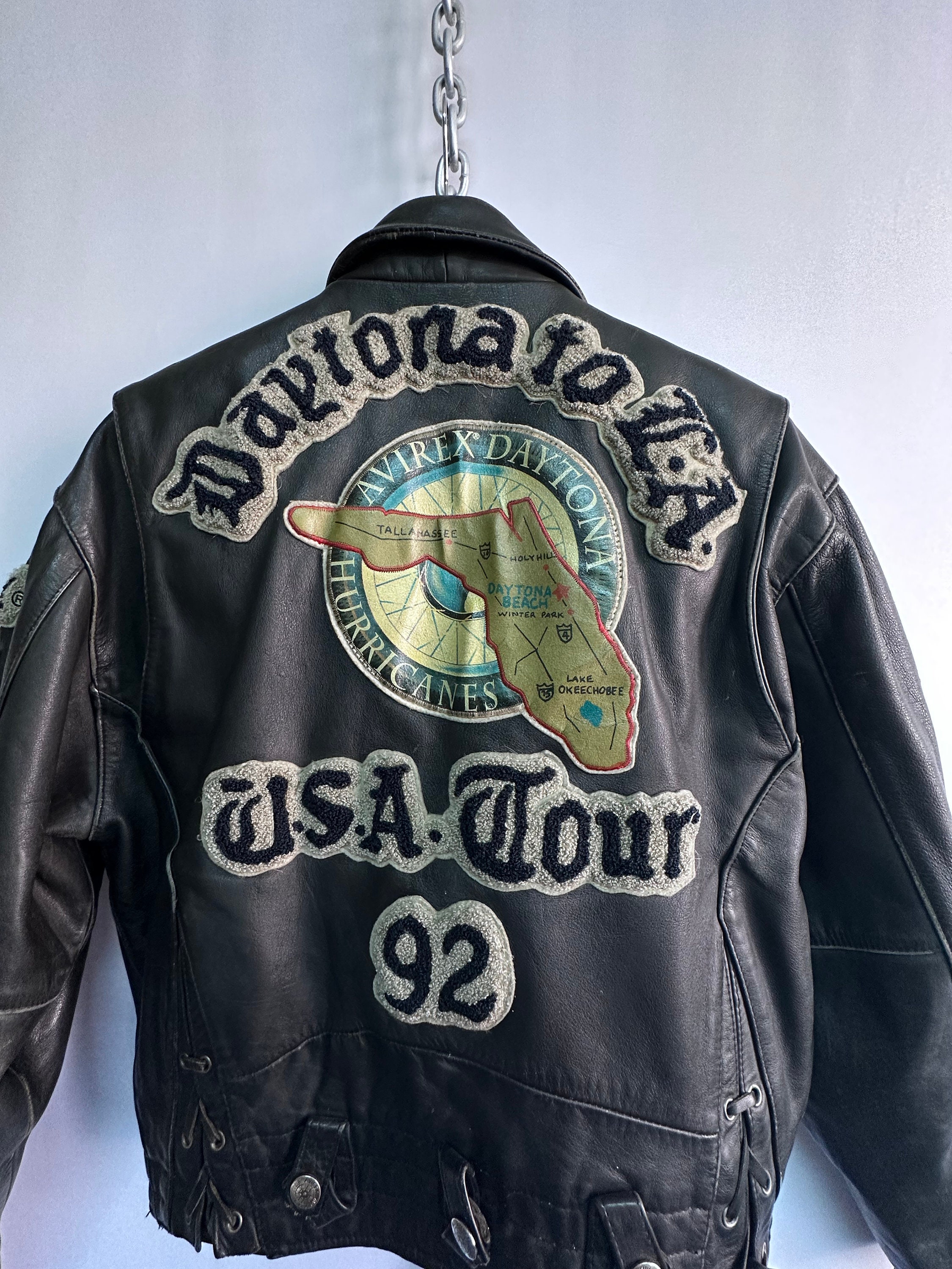 Avirex Daytona Tour 1992 Authentic Perfecto Blouson Jacket Avirex Daytona Tour 1992 Authentic Perfecto Blouson Jacket