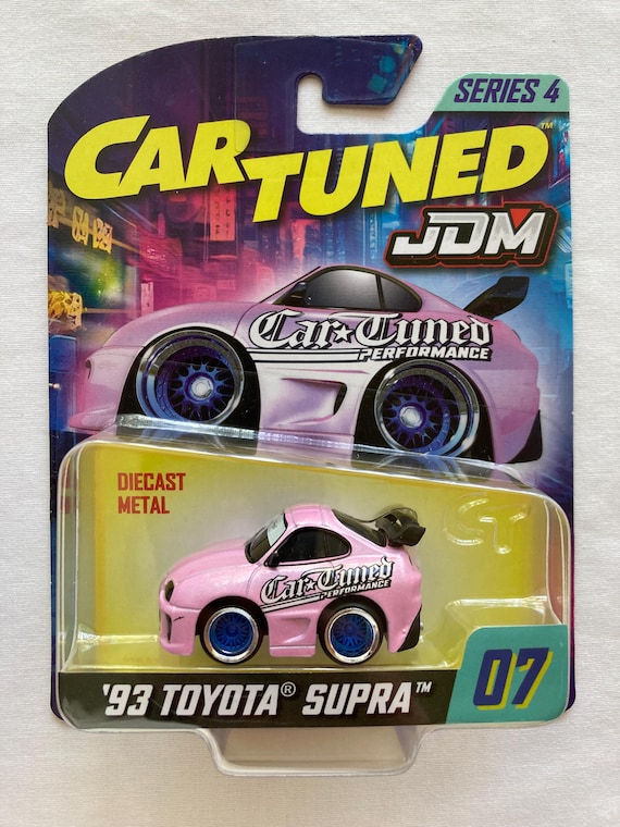 Car Tuned Pink '93 Toyota Supra - JDM Series 4 - New in Package - Etsy