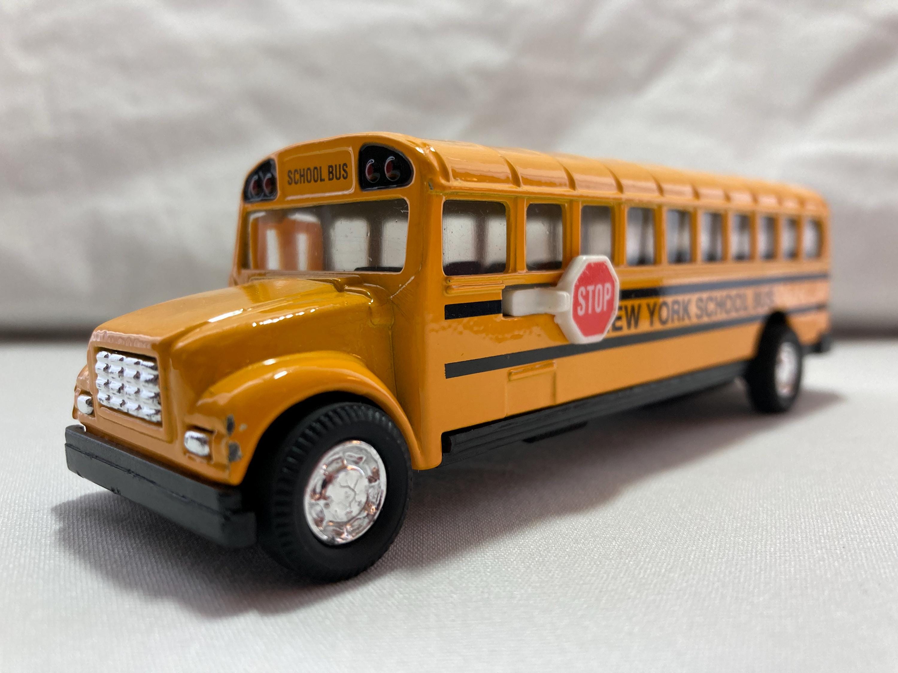 New York School Bus Diecast - Pullback Action - Etsy