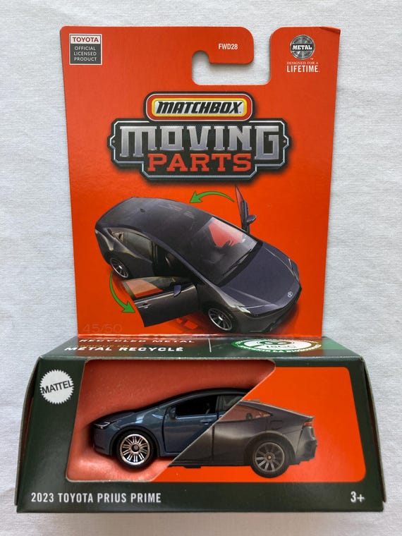 Matchbox Moving Parts 2023 Toyota Prius Prime - New in Package - Etsy