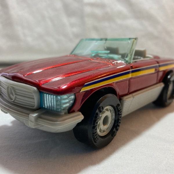 Vintage Buddy L Mercedes-Benz SL Convertible with Box - Pressed Steel Toy Car