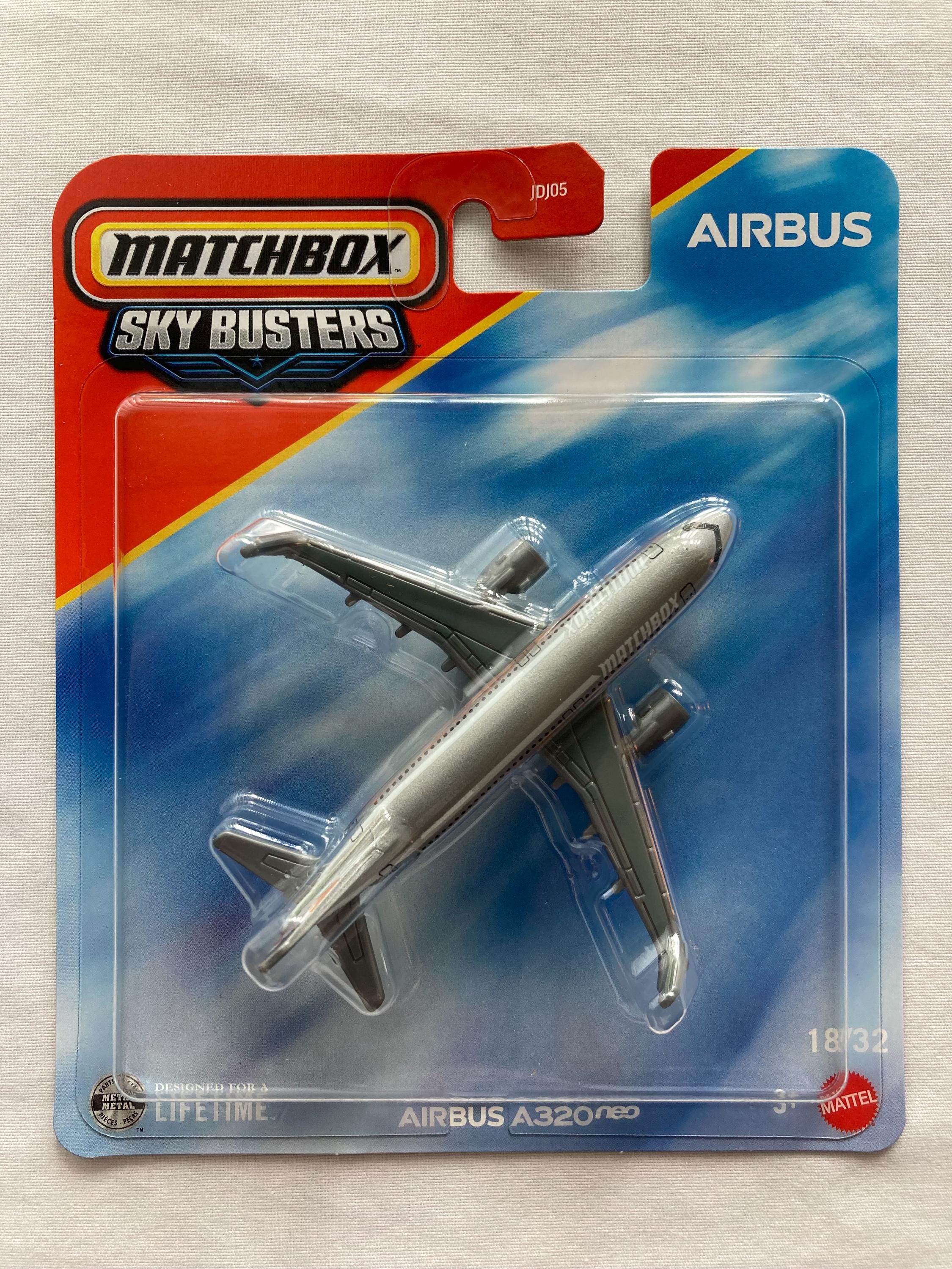 Matchbox Sky Busters Airbus A320neo - New in Package - Etsy