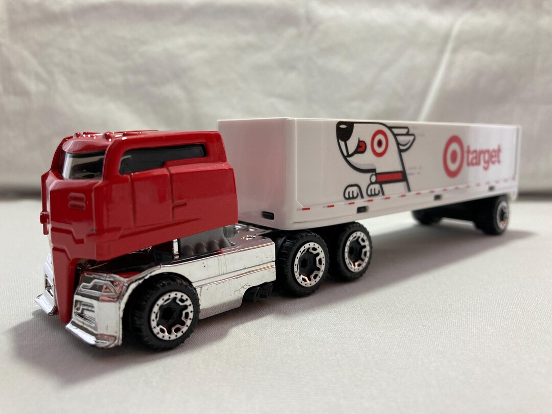 Target Semi Hot Wheels Target Bullseye's Big Rig Semi Truck - 1:64 Scale - Etsy