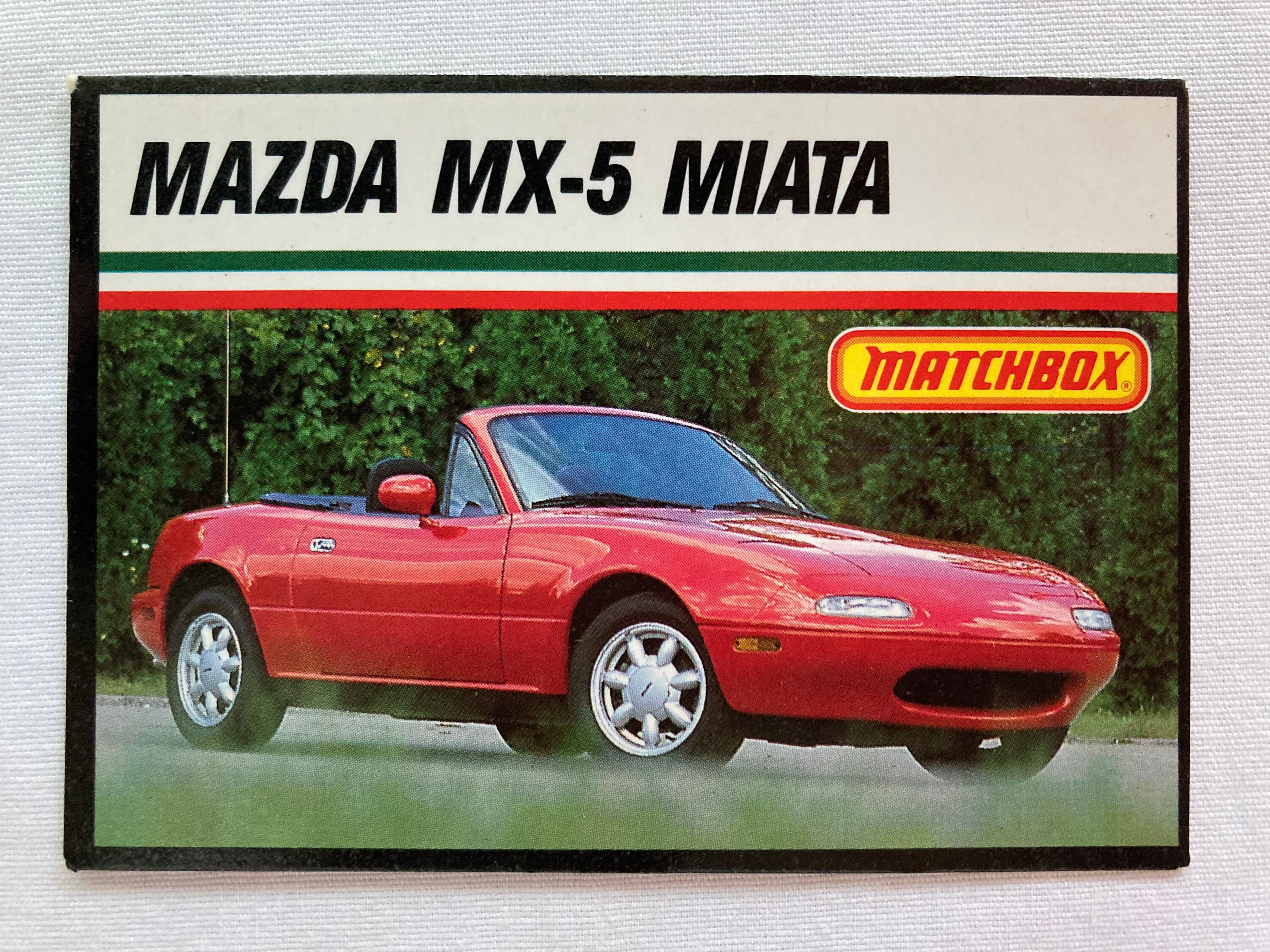 814 7) Modellauto - Matchbox - Mazda mx5 miata nd jdm Japan import Tuning  Motorsport rennwagen Sportwagen Legende collectors superfast real rider, €  18,- (1230 Wien) - willhaben