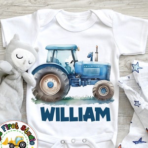 Farm Tractor PNG Farm Life Watercolor Sublimation Digital Download PNG Commercial Use Farm Vehicle Farmer Farming Farm Tractor For Kids