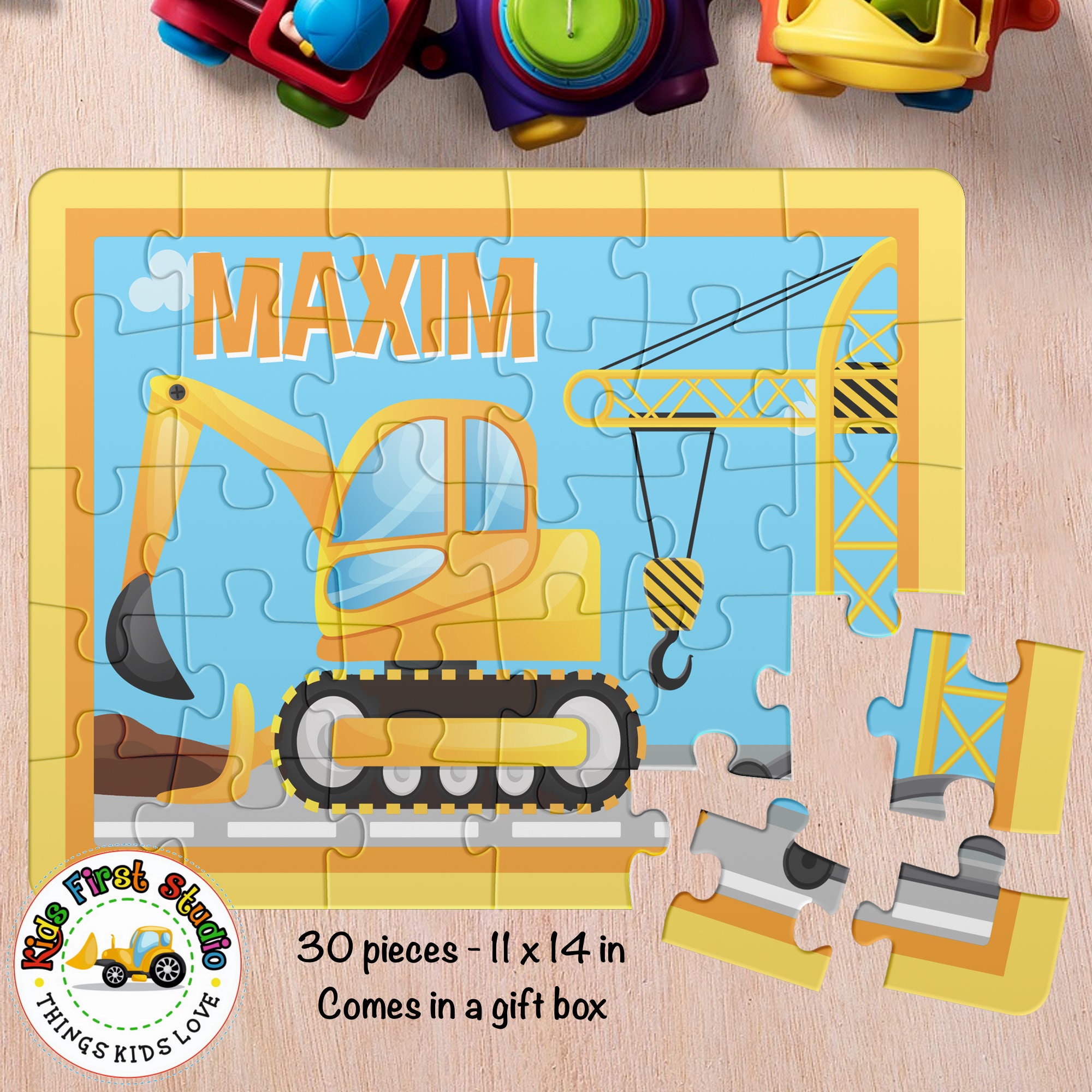 Puzzle Enfant,Puzzle Animaux Enfant, Jouet Puzzles pour Enfant, Cadeau  Jouet pour Fille et Garçon 4-10 Ans -128 Pièces ,Bleu bleu