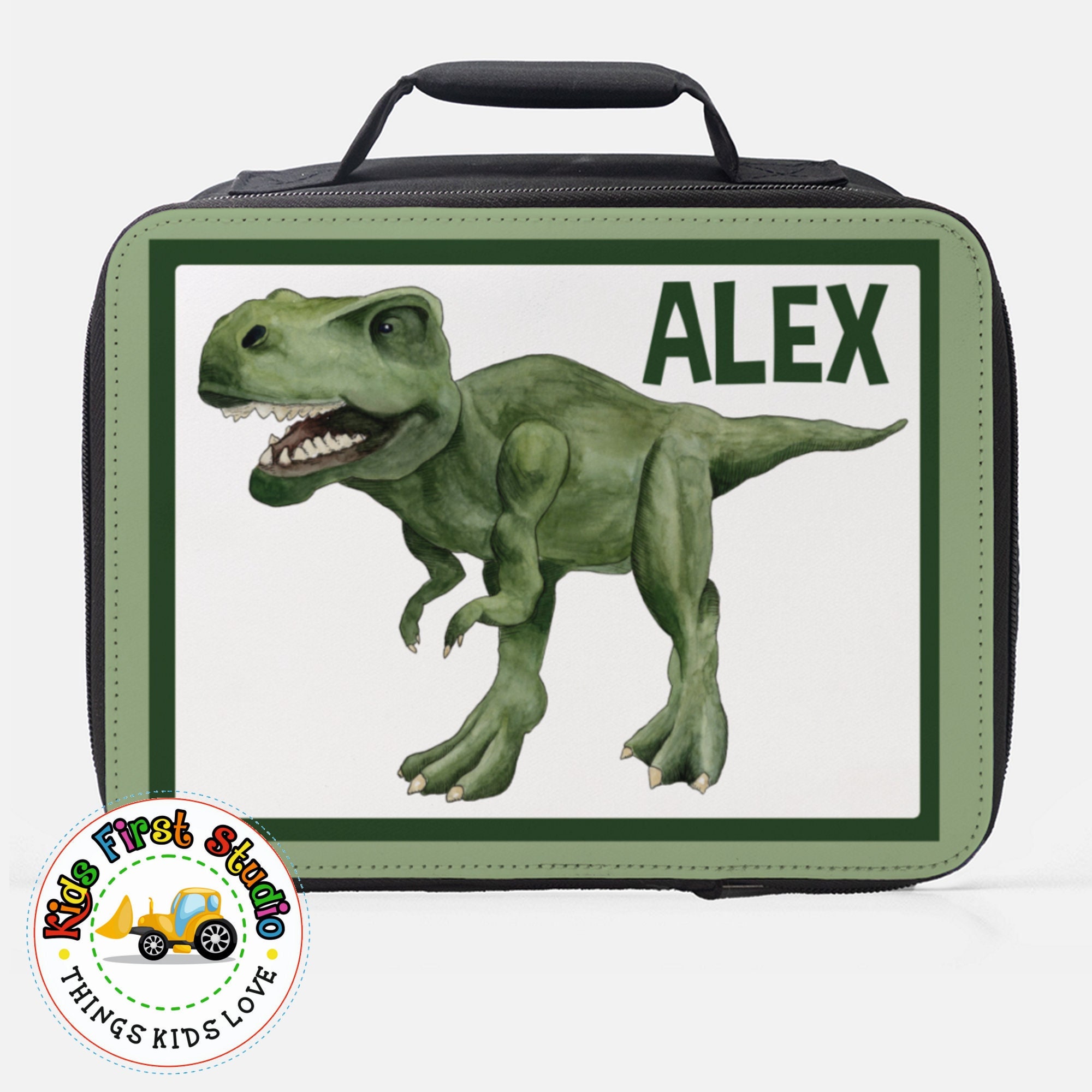 Personalized Dinosaur Lunch Box Gift for Kids, T-rex Lunch Bag Lunchbox for  Kids, Dinosaurs Insulated Preschool School Pre-k Lunch Box Gift 
