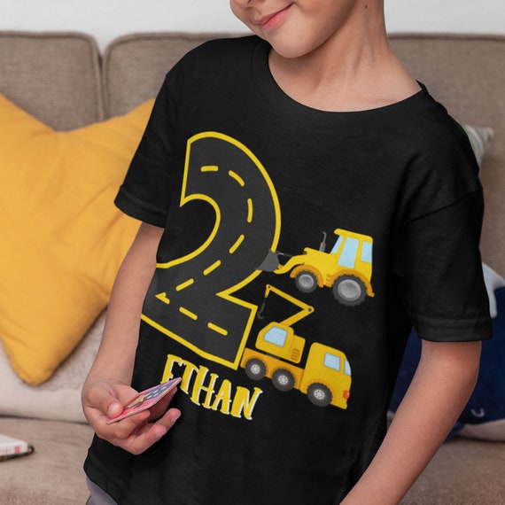 Camiseta para niños con la obra «Cumpleaños 2 años niño niña