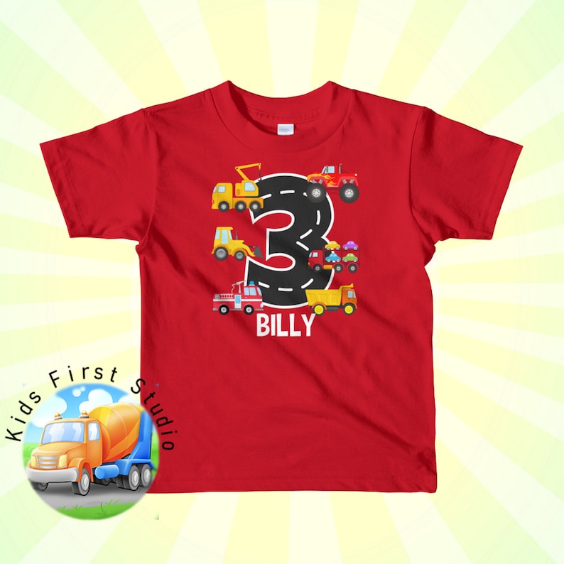 Edward Sinclair Baby Boys Excavator /& Dump Truck T-Shirt