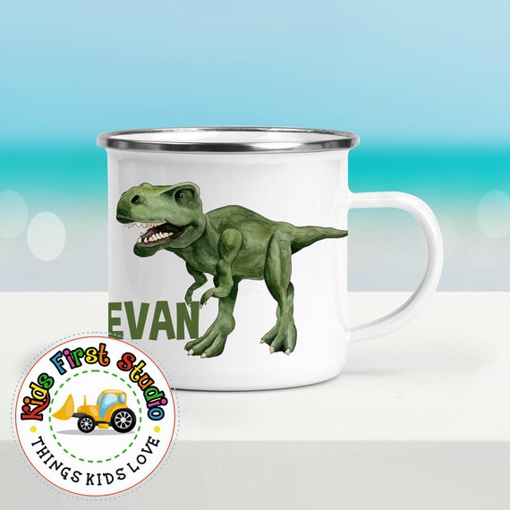 Tazza Personalizzata Per Bambini Con Nome - Regalo Originale In Ceramica 325 Ml (Robot) - 2