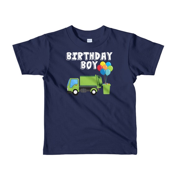Garbage Truck Birthday Boy Balloons Birthday Party T-Shirt Garbage Truck Birthday Boy Balloons Birthday Party T-Shirt