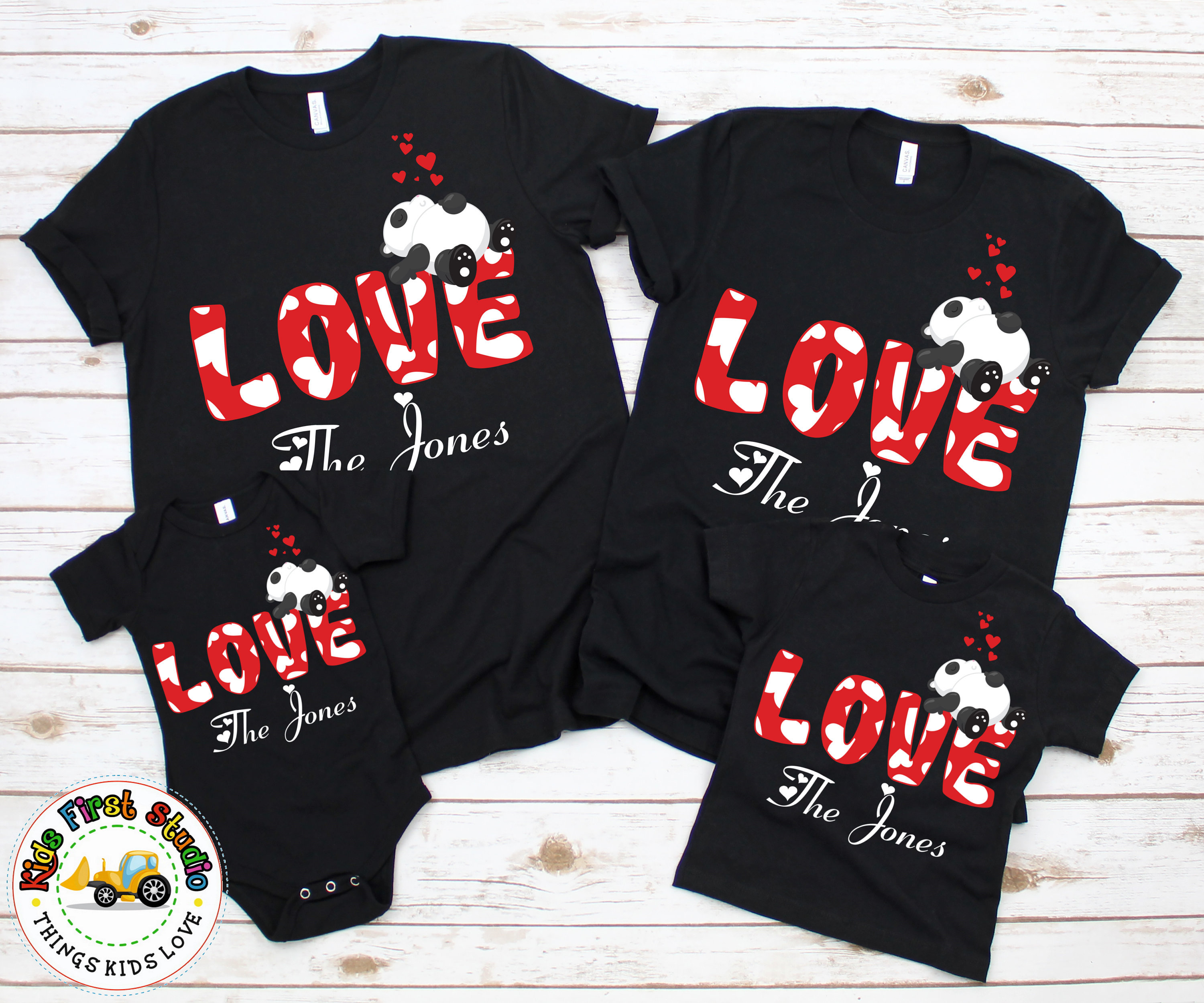 Matching family valentine shirts Clearance