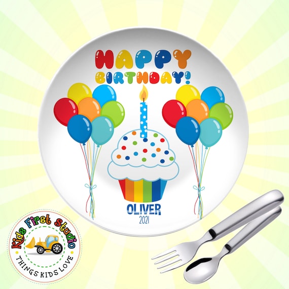 Happy birthday sale plates
