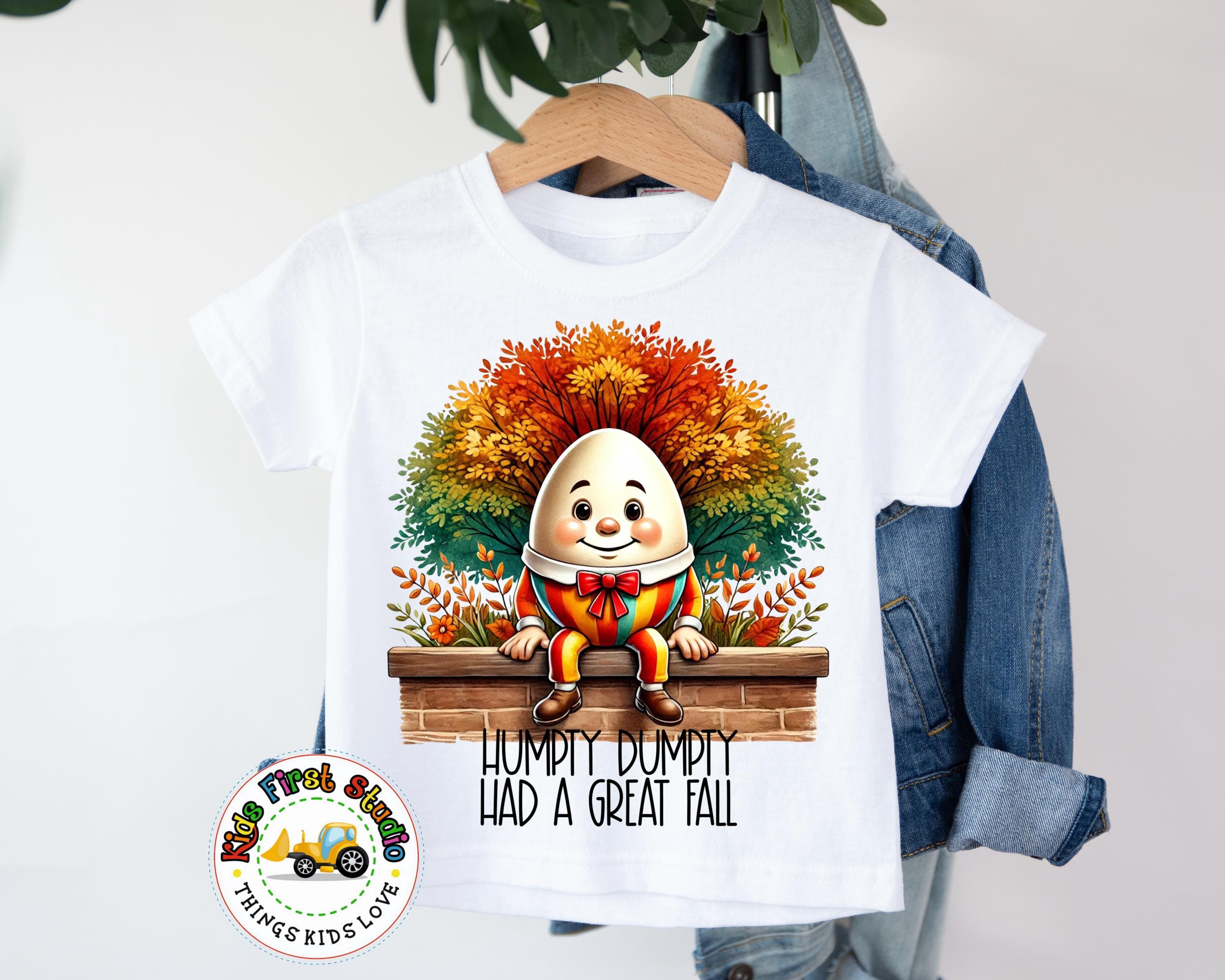 Humpty Dumpty T-shirt | Humpty Dumpty Favorite Nursery Rhyme 