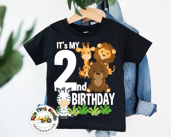 Kids Trucks 2nd Birthday Party Toddler I'm 2 Year Old Bday T-Shirt Kids Trucks 2nd Birthday Party Toddler I'm 2 Year Old Bday T-Shirt