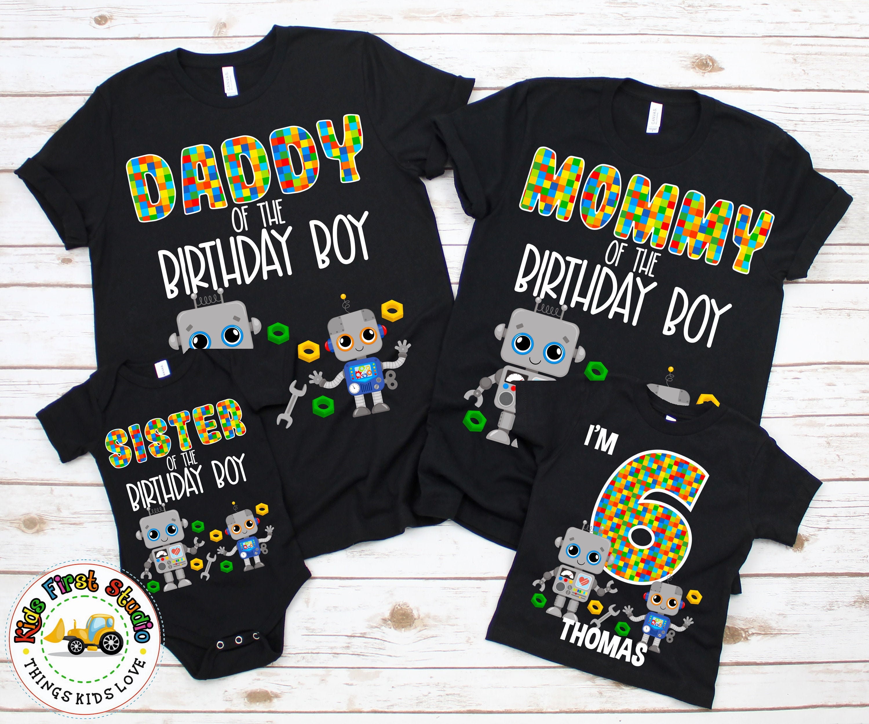 Personalized Embroidered Birthday Roblox Boy T-Shirt, Custom Personali –  MomInspirationShop