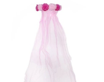 Pink Fairy Veil - Waldorf - Princess