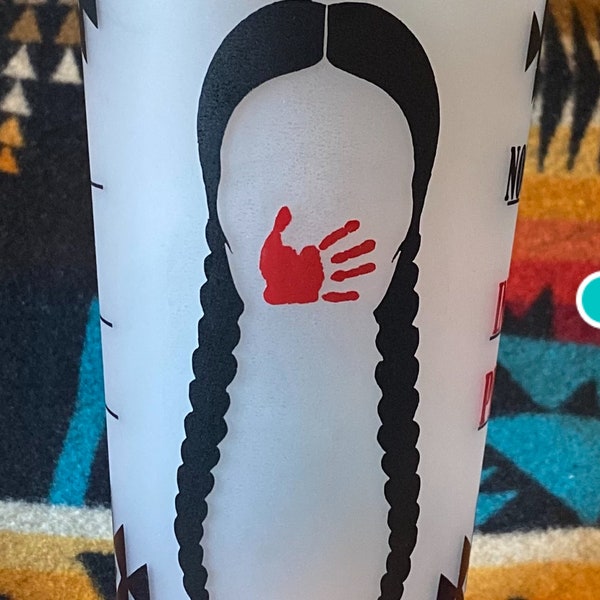 No More Stolen Indigenous People Reusable cup