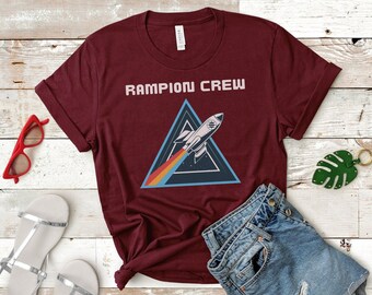 The Lunar Chronicles Shirt, Rampion Crew Tshirt, Cinder, Scarlet, Cress, Winter, Stars Above, Fairest, Marissa Meyer, Bookish