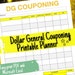 Dollar General Couponing Printable - Coupon Shopping Checkout Tracker ...