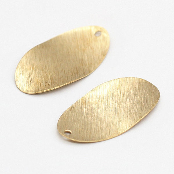 5Pcs - Brass Disc Charms - Raw Brass Pendant - Raw brass Findings - DIY Findings - For Jewelry Making - Brass Disc - DIY Jewelry -