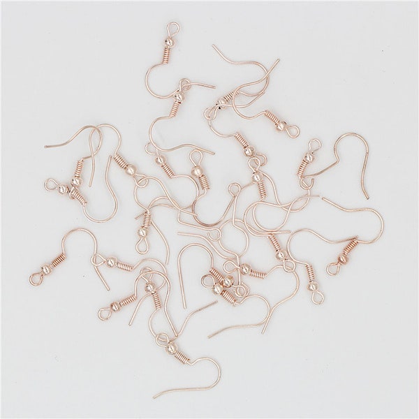 50 pcs gold earring hook - earring hook lot - silver earring hook - Brass earring hook - DIY jewelry - jewelry making -