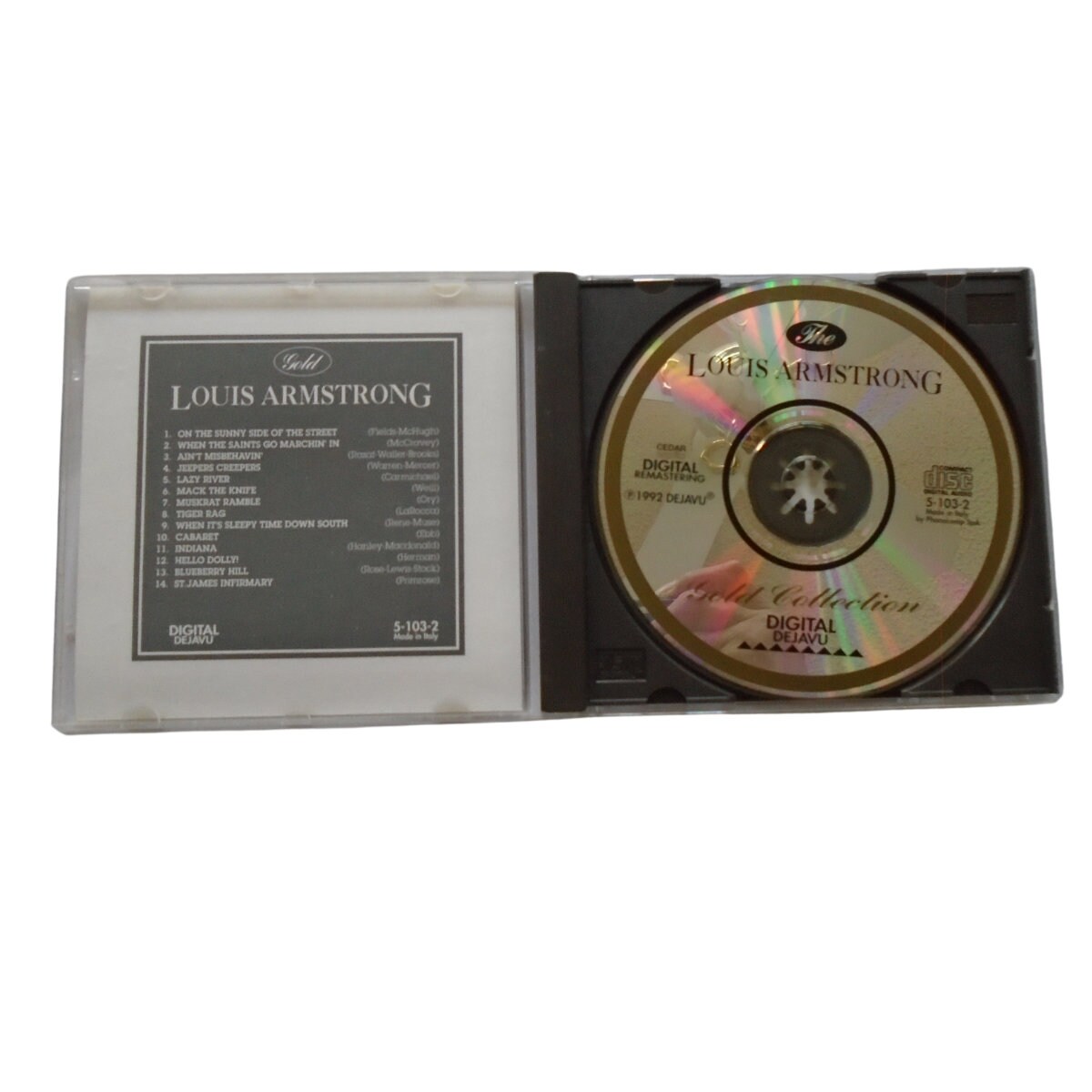 The Louis Armstrong Gold Collection CD 1992 Trumpet Jazz - Etsy