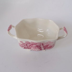 Johnson Bro&#39;s Haddon Hall Pink Replacement Sugar Bowl No Lid
