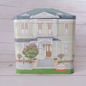 Replica of the Sutter Home Winery's Famed Victorian in Napa Valley Collectible Tin Box