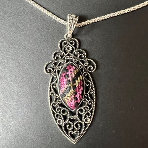 Handmade Palestinian embroidery fashion jewelry