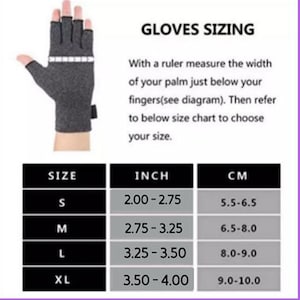 Fingerless Gloves for Women Arthritis Gloves Texting Gloves Arthritis Relief Driving Gloves Compression Gloves Daisy Feathers Bild 9