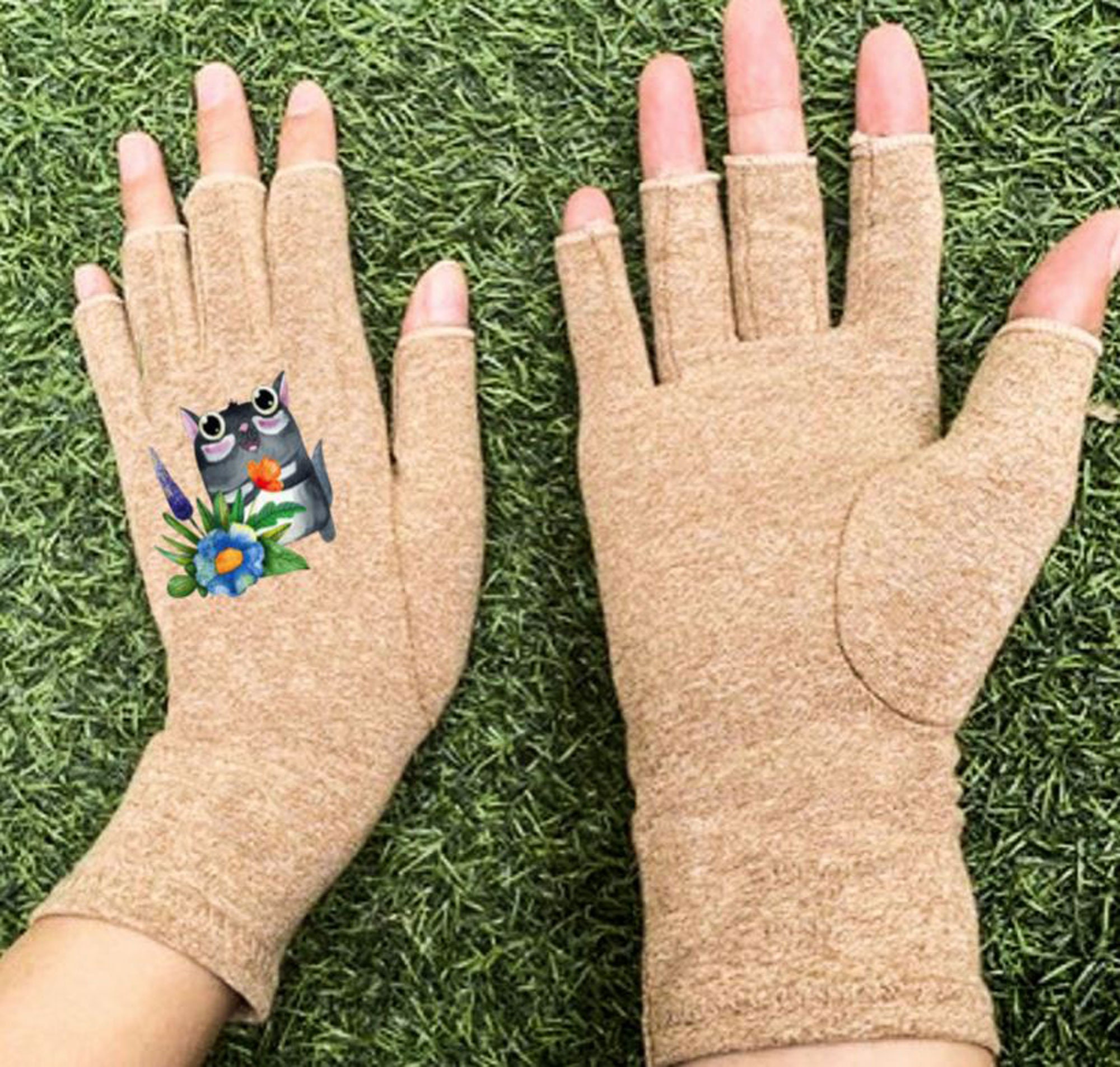 Fingerless Gloves for Women Arthritis Gloves Texting Etsy