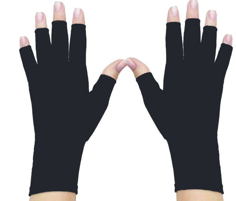 Arthritis Compression Gloves: Fingerless Support for Pain Relief - Etsy ...