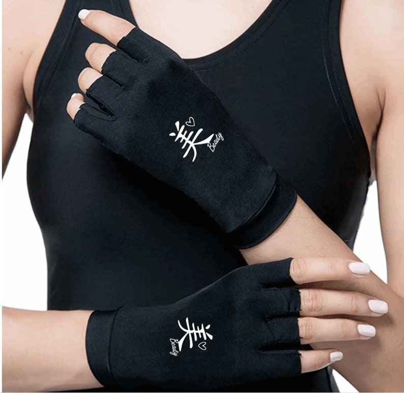 Copper Compression Arthritis Gloves Copper Infused Gloves Etsy