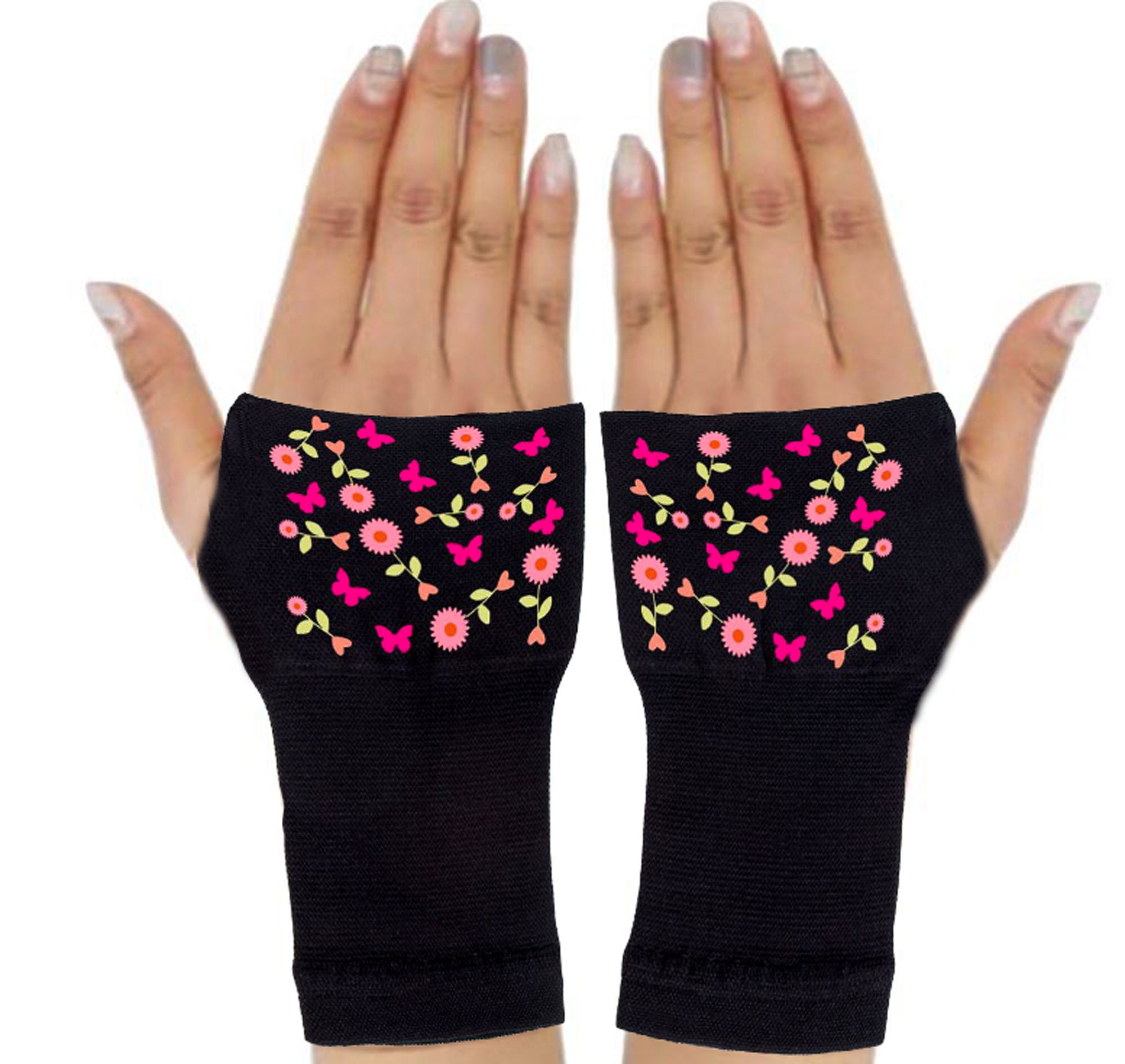 Fingerless Gloves Compression Gloves Gloves Womens Etsy