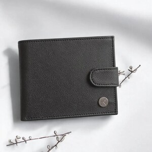 Vegan apple leren heren portemonnee - Apple-skin - origineel cadeau - cadeau-idee voor mannen - ethisch alternatief voor dierlijk leer