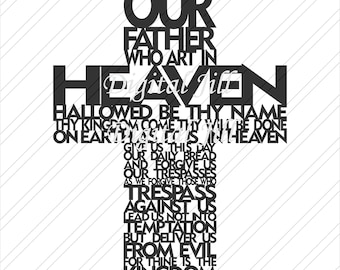 Free Free 306 Our Father Cross Svg SVG PNG EPS DXF File